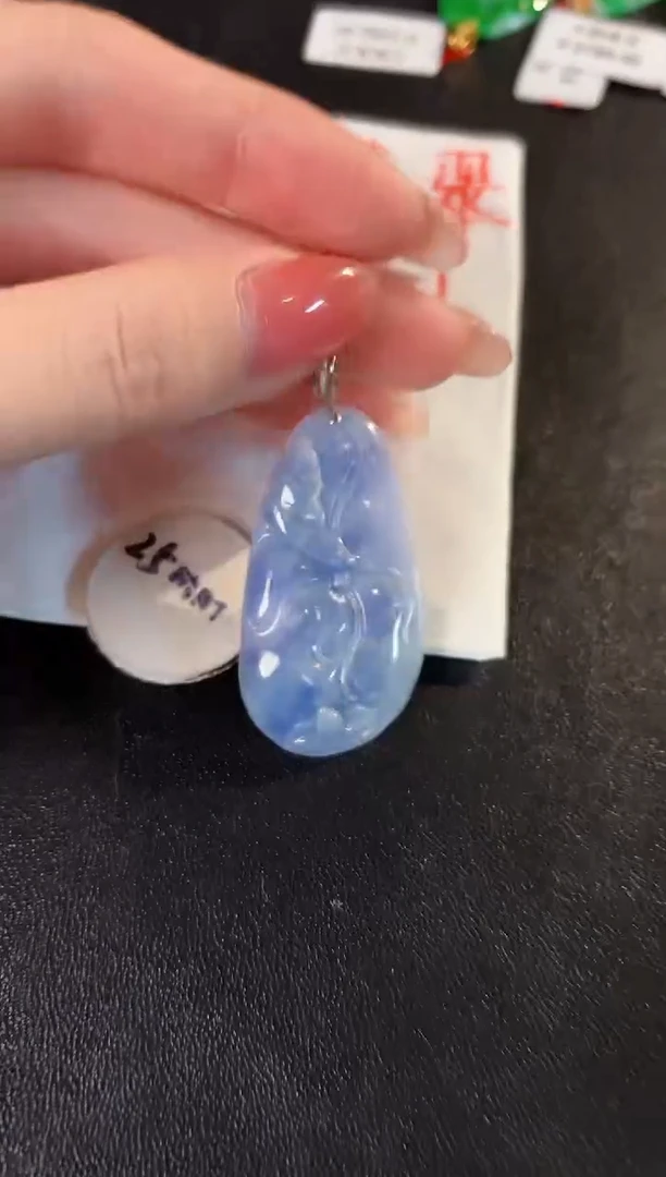 【闪购商品】翡翠颈饰18K金镶嵌 缅料A货/支持复检/一件