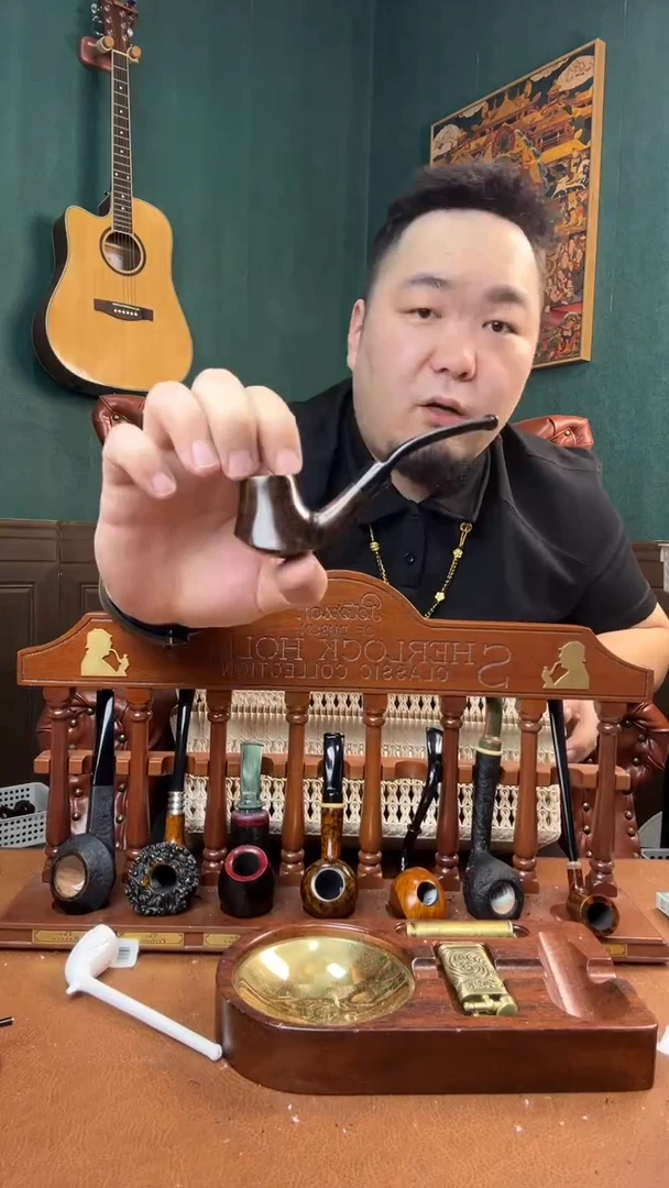 石楠木木雕款意大利进口石楠木烟斗
