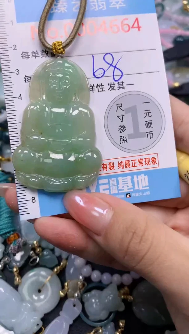 颈饰未镶嵌翡翠4664