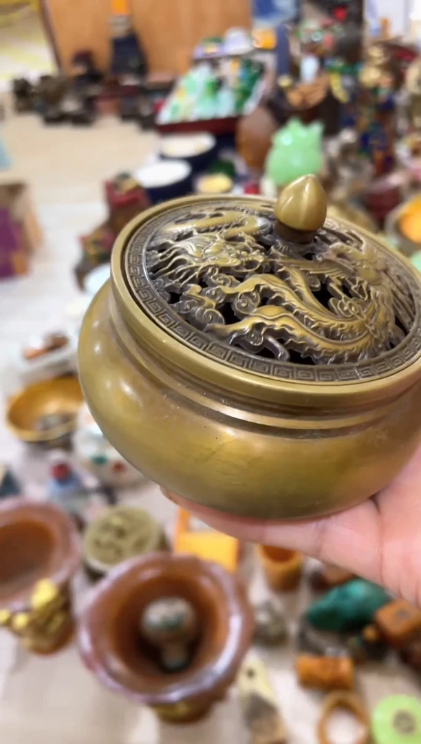 【闪购商品】摆件宫廷影视老旧工艺摆件