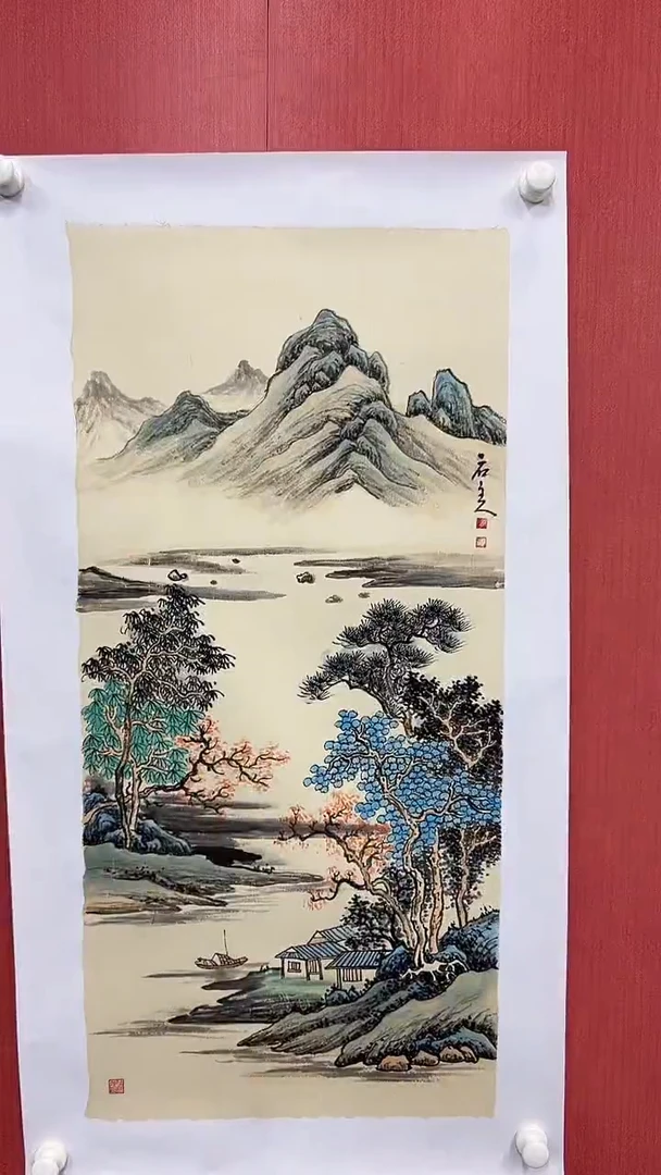 国画周梅生/精品国画/2.7平尺