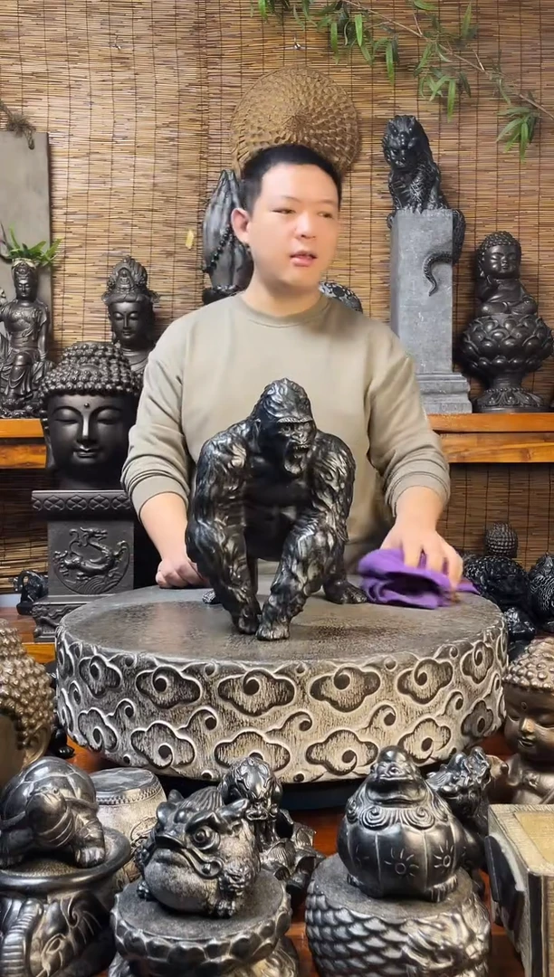 石材30经典金刚天然青石雕刻