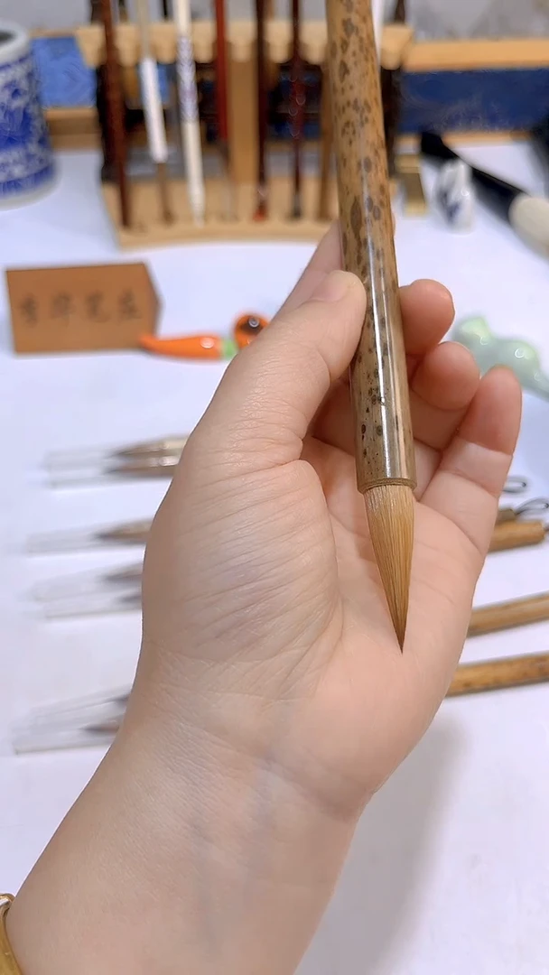 梅露黄狼大号  黄狼辽尾毛笔1支