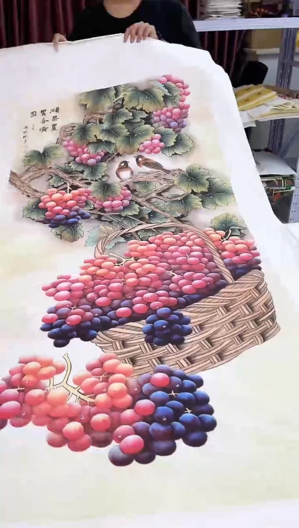 国画九霄甄选国画作品x014
