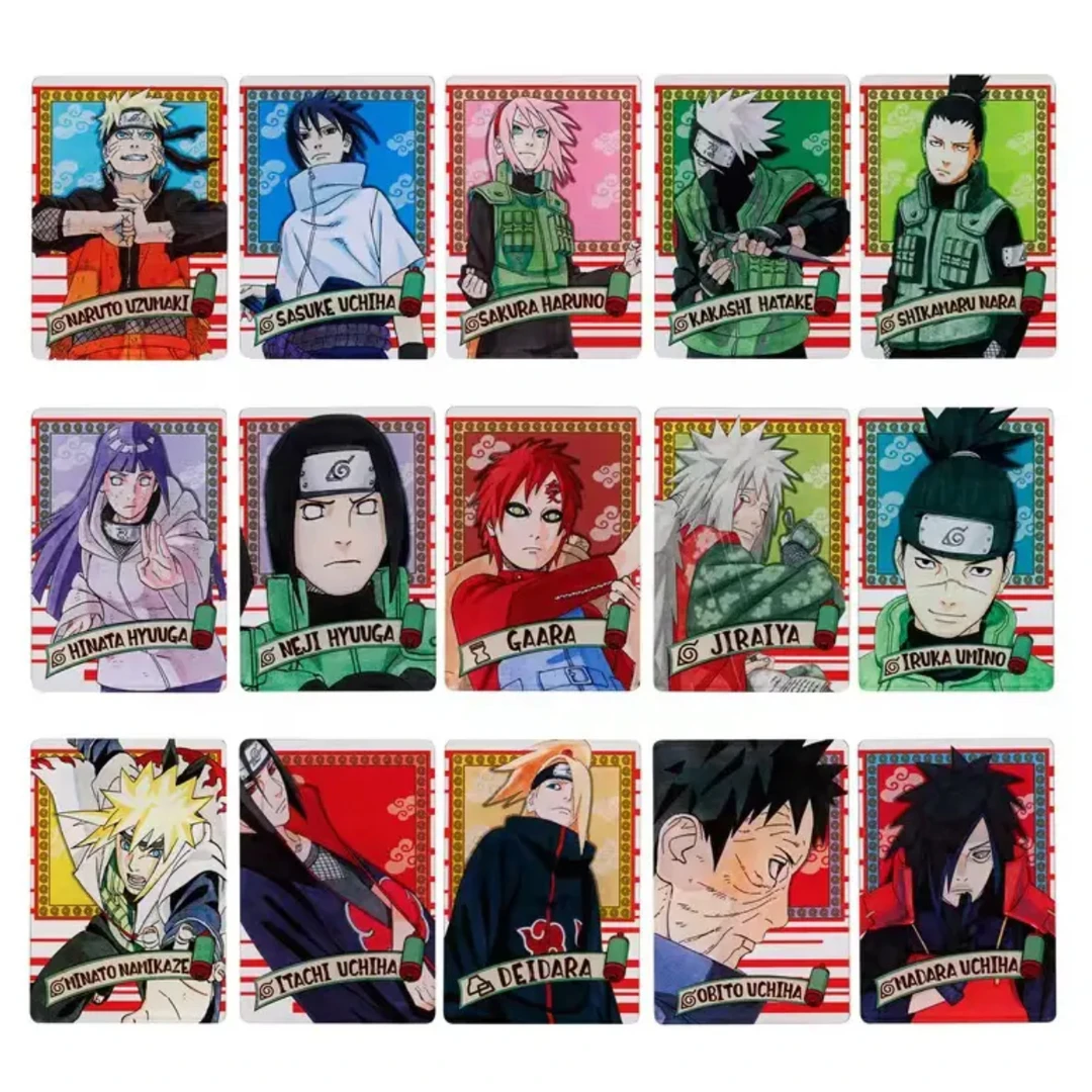 【火影忍者】JS火影原画数据卡一弹 亚克力盲盒 未成年禁止下单