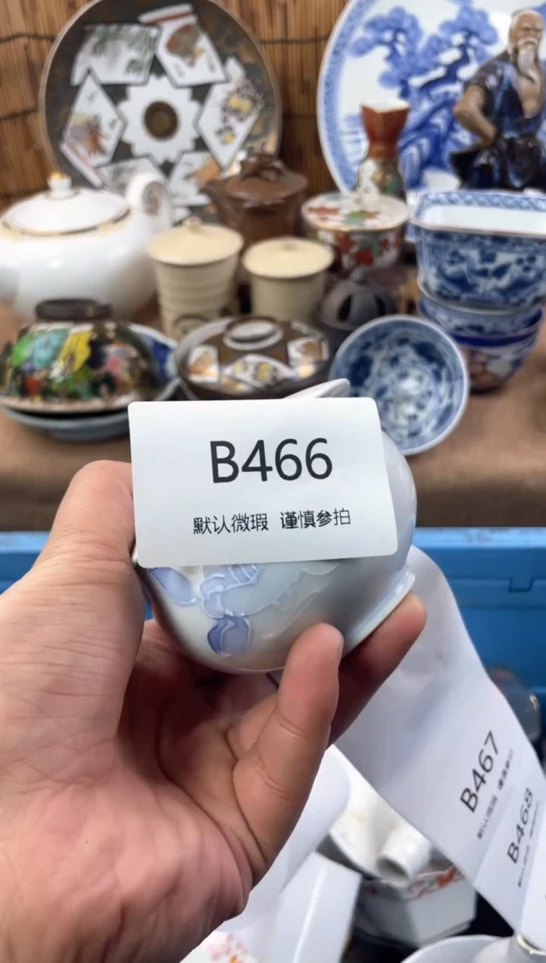 【闪购商品】日式中古no退no换默认微瑕B466