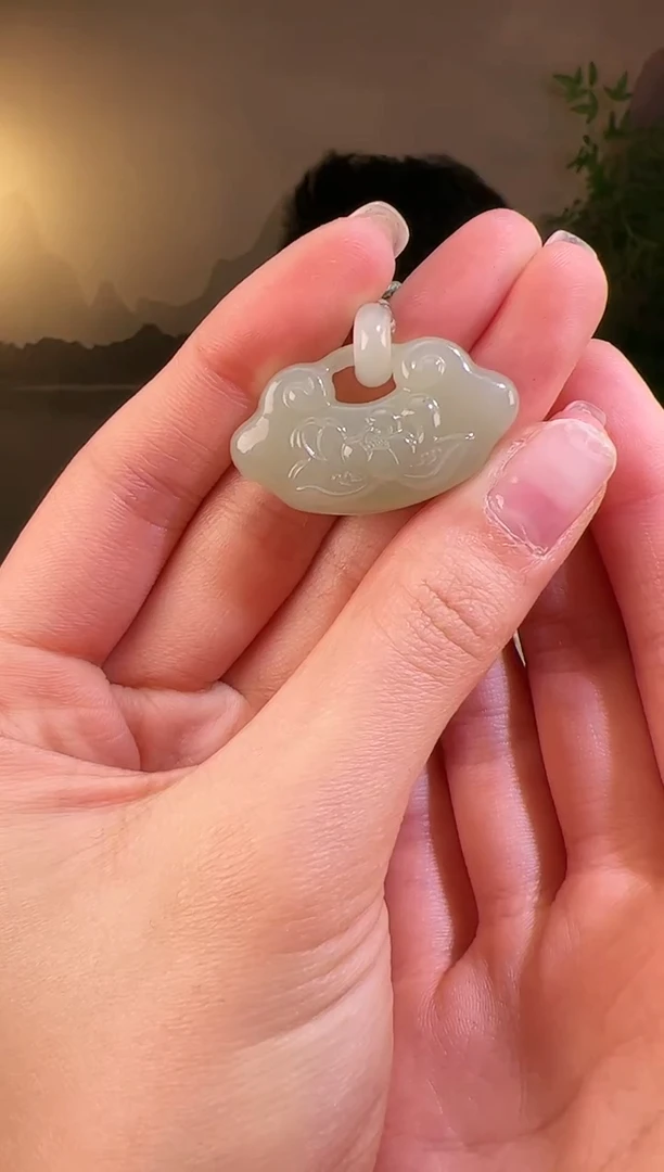 【闪购商品】和田玉颈饰未镶嵌锁6602带包容多样性