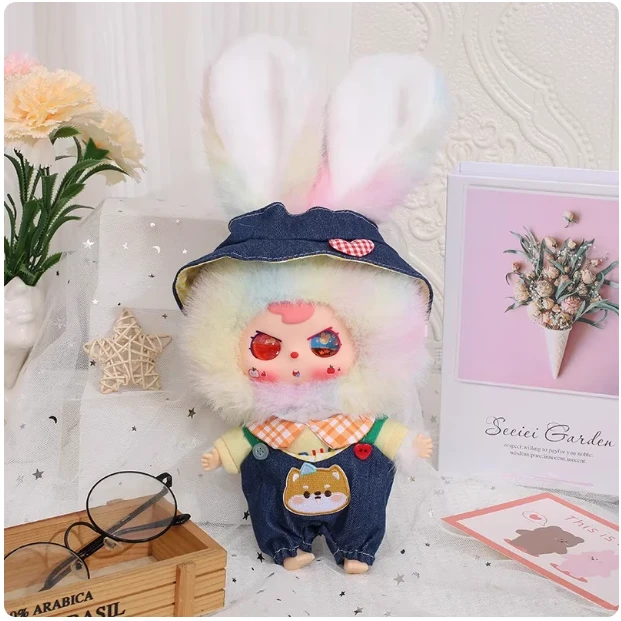 奶青大宝贝-福小娃小兔奇遇毛绒盲盒潮玩礼物手办可爱公仔摆件