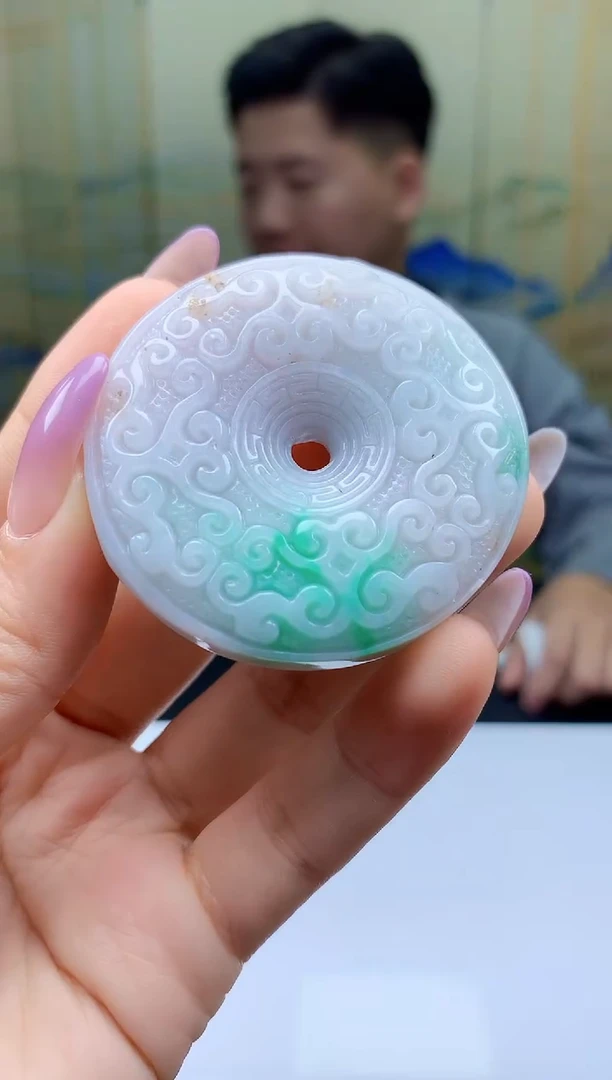 【闪购商品】定制翡翠未镶嵌4917ty-毛货挂件126