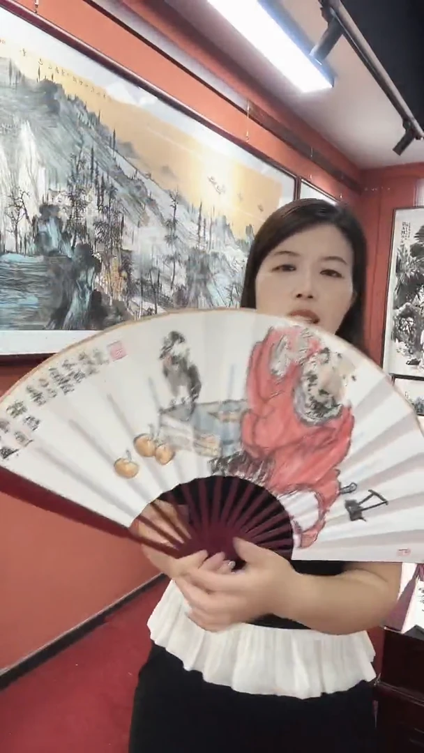 国画李少波/国画/扇面