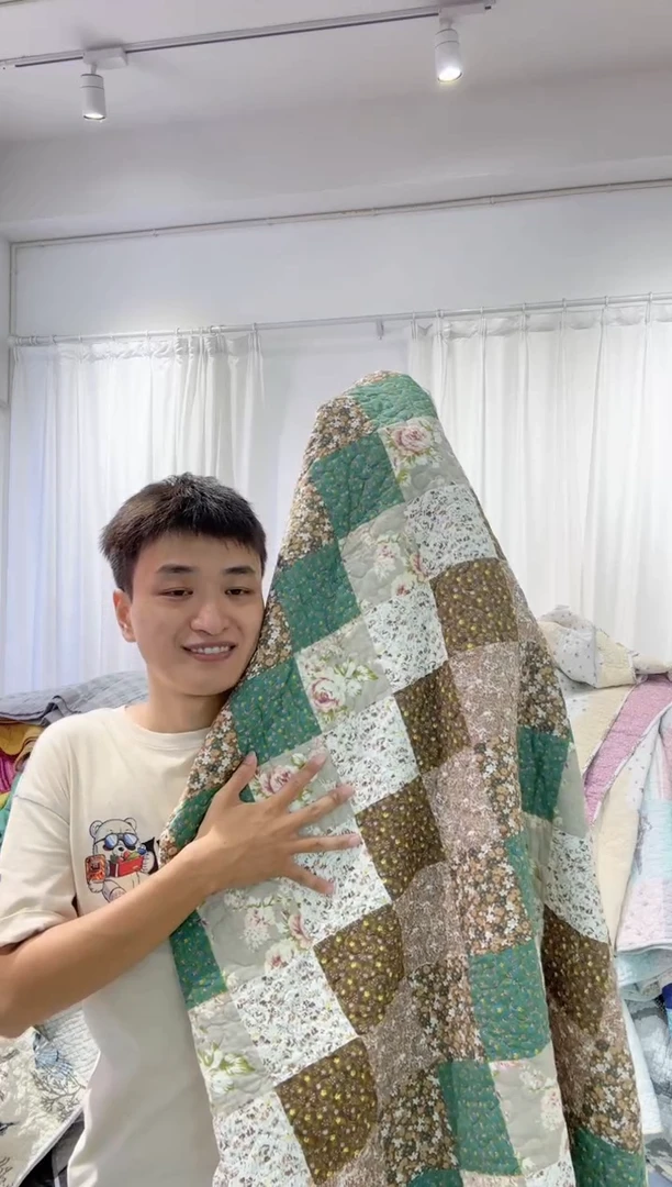 棉200*230纯棉床盖22号微瑕