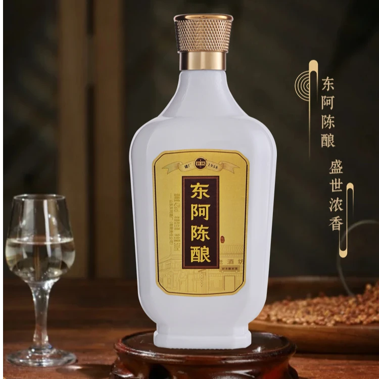 东阿王山东东阿特产 东阿陈酿42°*6瓶（含手提袋）