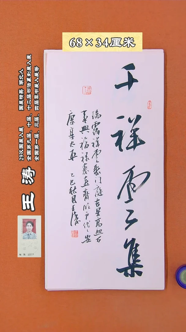 书法79R王涛书法作品