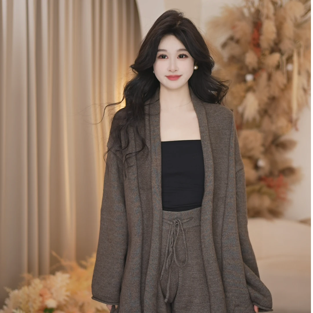 Basic House百家好秋冬休闲气质百搭气质时尚套装B1385B557A2