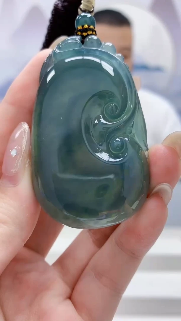 未镶嵌定制翡翠4898jw-毛货挂件21
