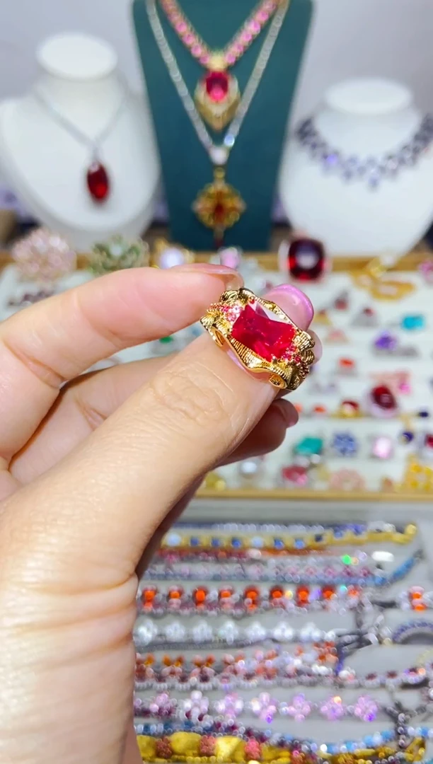 银S925镶嵌耳饰紫晶1