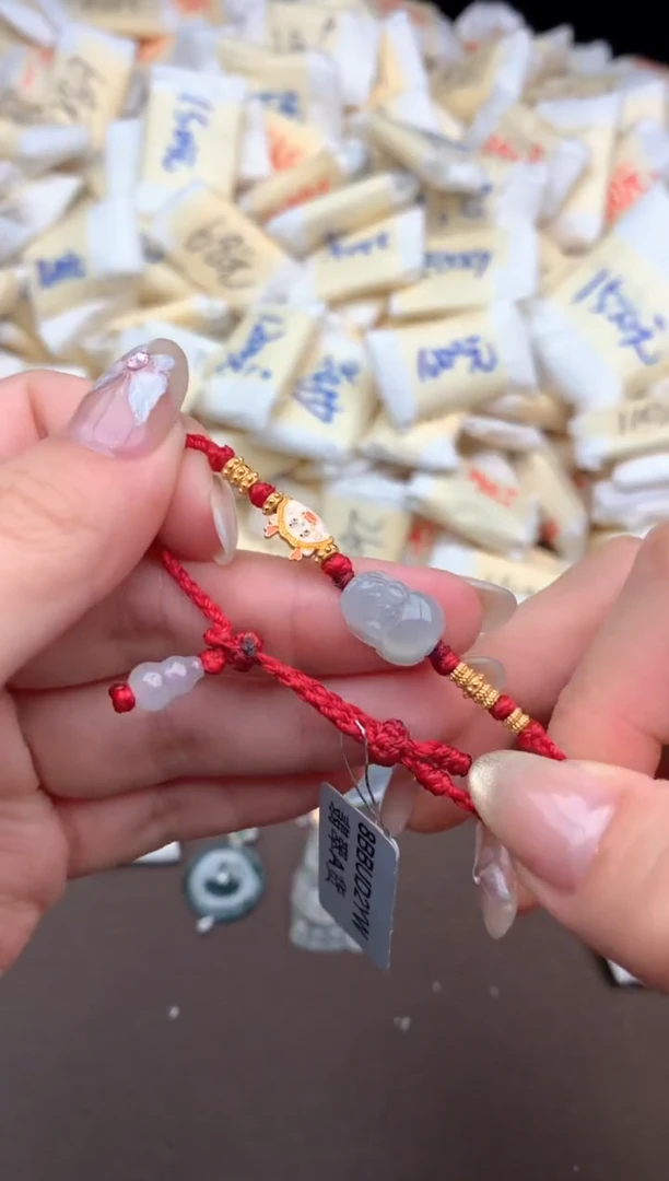 【闪购商品】翡翠手绳银S925镶嵌一