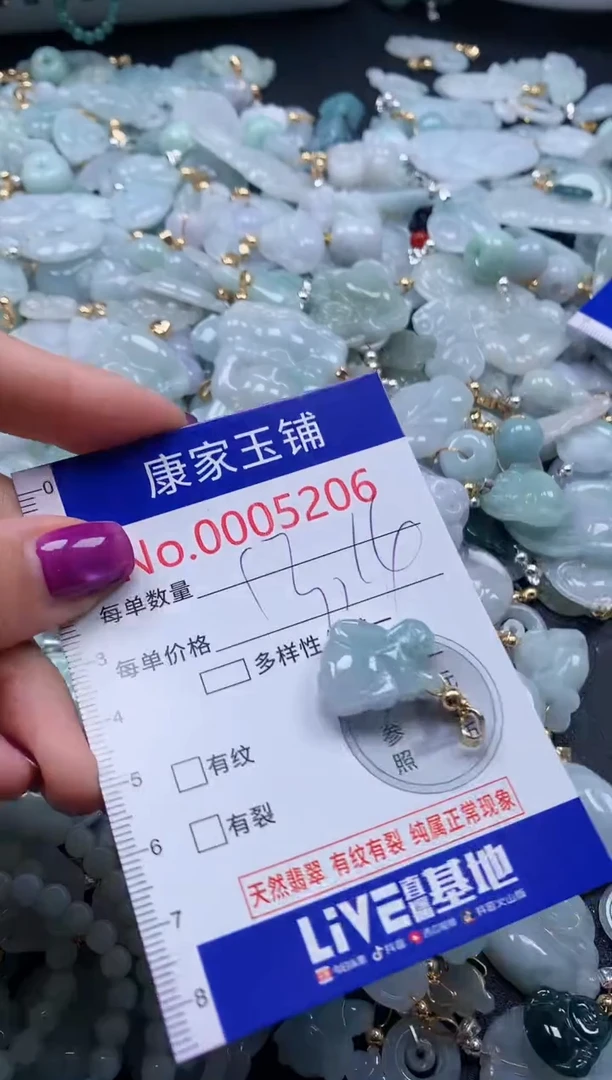 颈饰未镶嵌翡翠5206