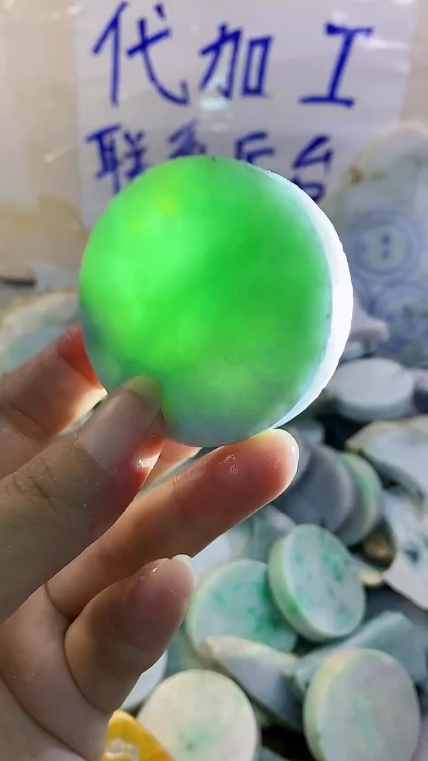 裸石翡翠纯天然A货翡翠37