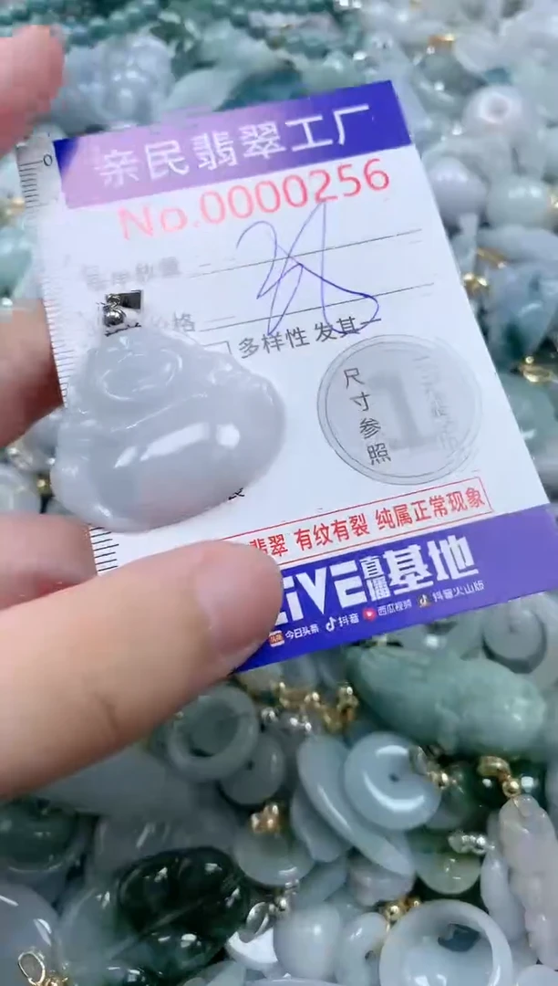 翡翠未镶嵌吊坠(不含链)256