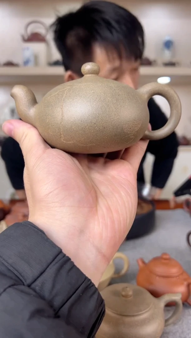 【闪购商品】紫砂茶壶珠圆玉润 段泥 半手工
