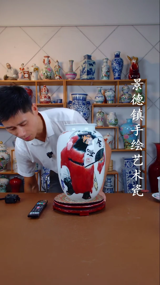 现代景德镇手工手绘陶瓷摆件24