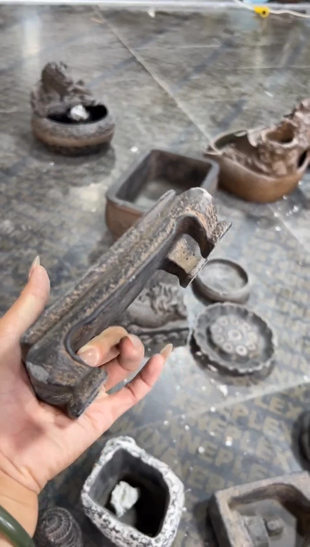 陶土【火山泥】将军案底座