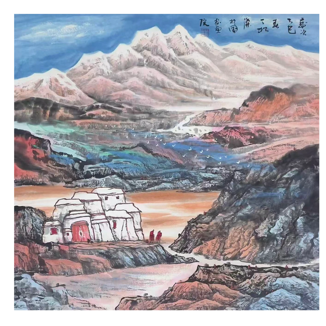 中国画都/丁松杰/甄选国画系列/绘画作品E389