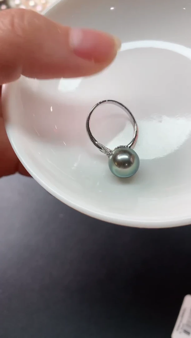 【闪购商品】海水珍珠戒指18K金镶嵌D28|2880