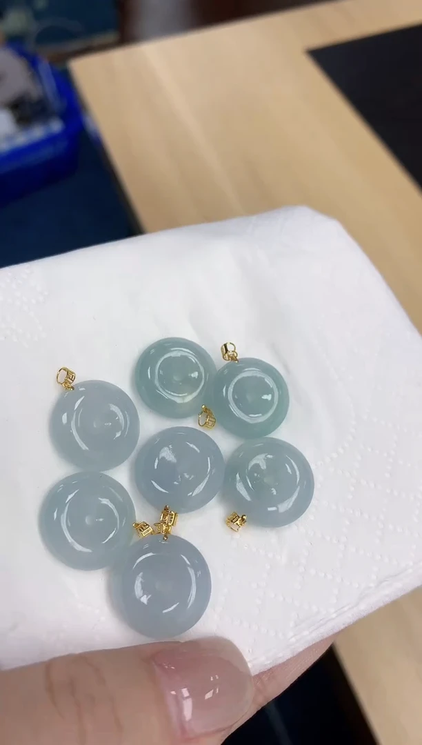 【闪购商品】翡翠颈饰18K金镶嵌多样性发其一