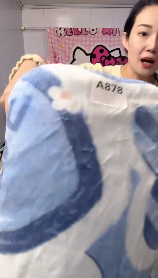 牛奶绒子**鹿878瑕疵被罩