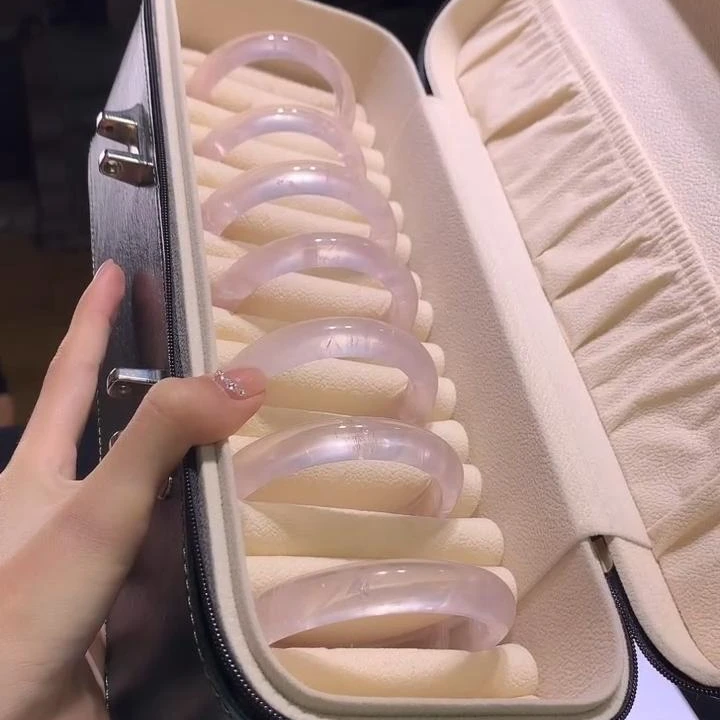 【逍遥】水晶星光粉手镯*4041A/38/多样性发/1件