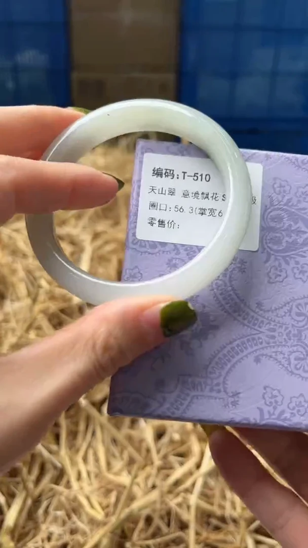 未镶嵌手镯石英质玉t510