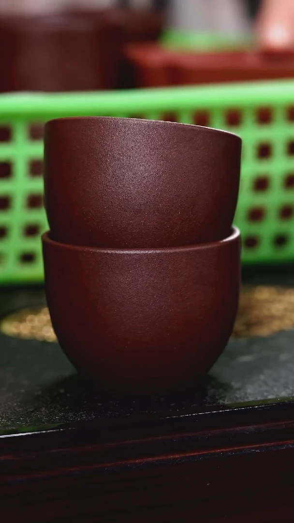 茶杯紫砂宜兴紫砂精品杯11