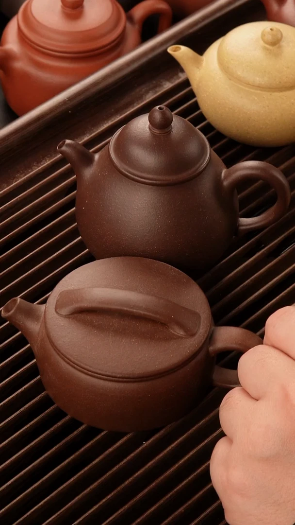 茶壶紫砂一厂紫泥 汉瓦