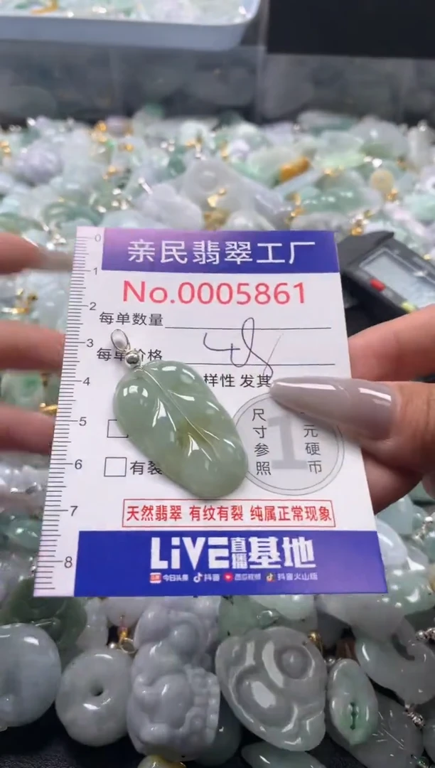 颈饰未镶嵌翡翠5861
