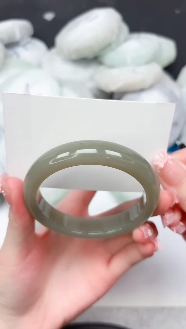 未镶嵌手镯石英质玉15-56.8