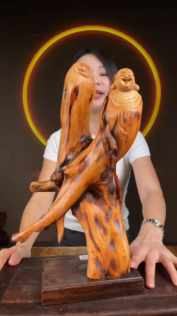 柏木（崖柏）手工摆件,先抢先得! 编号:206