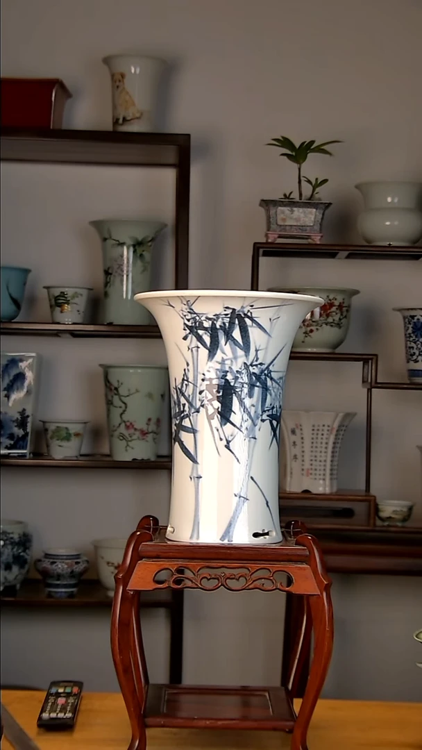 景德镇 陶瓷手工花盆