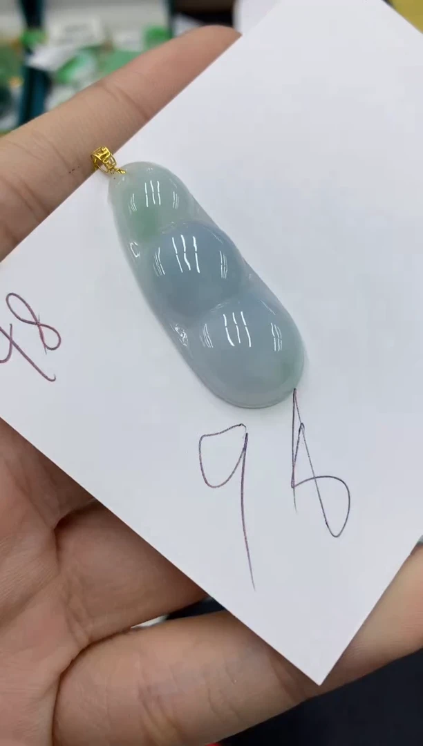 【闪购商品】翡翠颈饰18K金镶嵌号链接1111111111