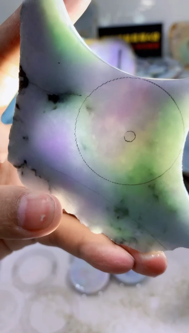 翡翠裸石0蒙0翡翠珠宝856