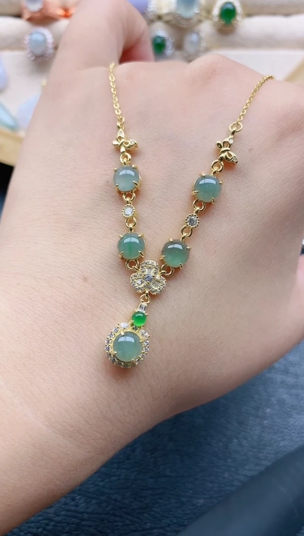 翡翠戒指银S925镶嵌111111