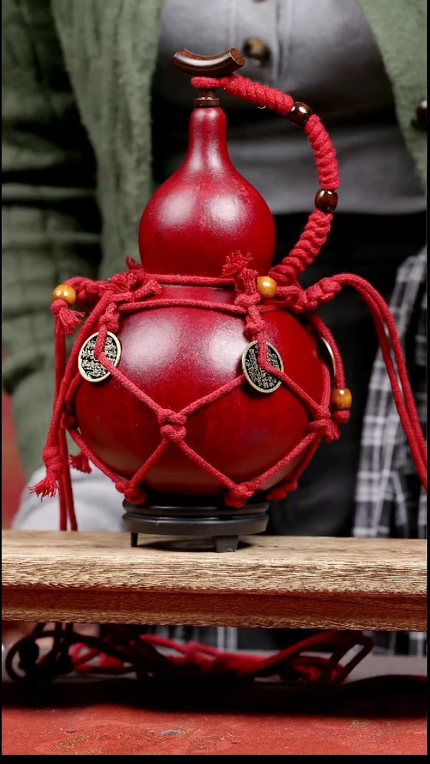 615号纯手工制作天然大漆真葫芦