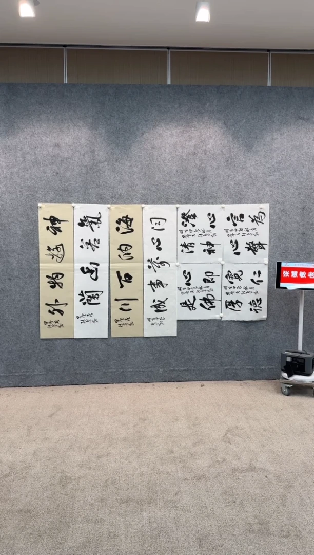 【闪购商品】书法sf不二轩书法作品zhm06