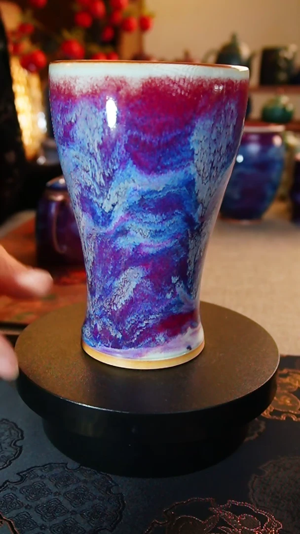 【闪购商品】瓷片204 万山红遍火炬杯 何