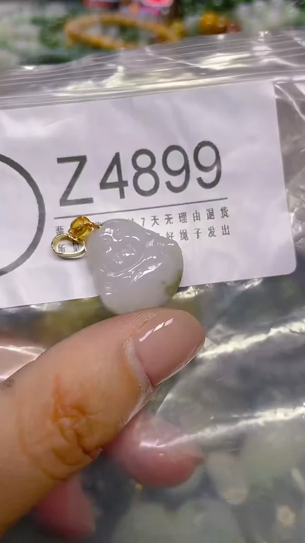 颈饰未镶嵌翡翠/ Z /翡翠A货，一件也是批发价