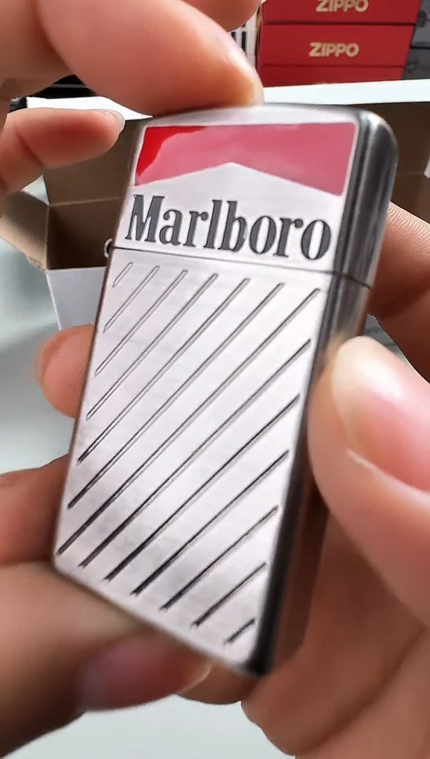 铜纤巧斜纹万宝路-蚀刻填漆熏银拉丝