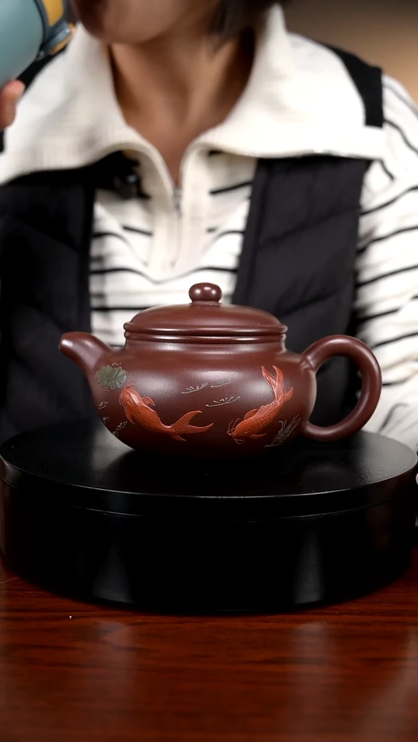 茶壶紫砂容量350