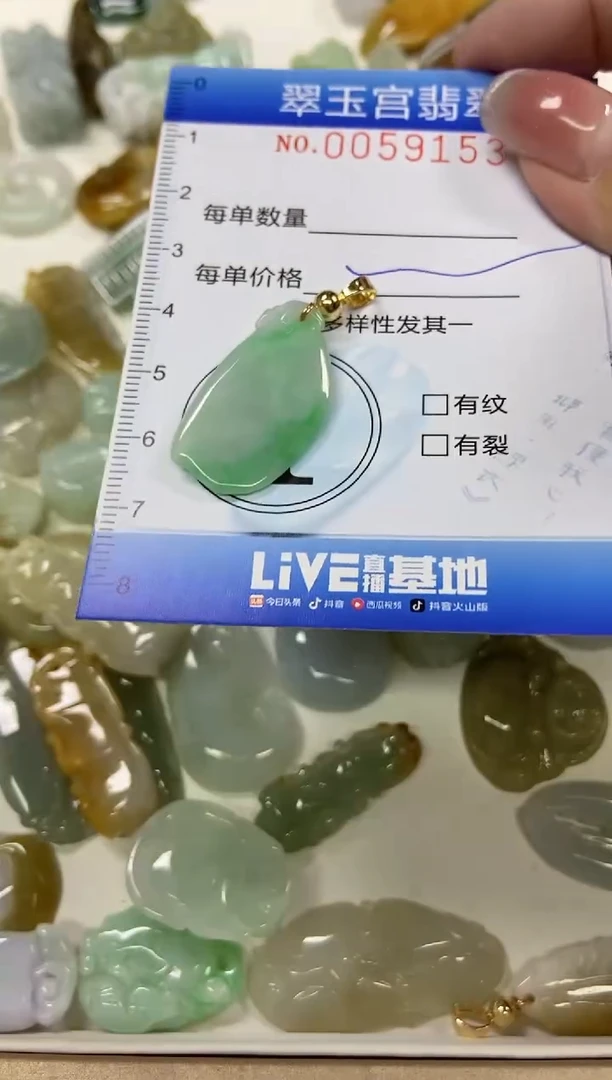 【闪购商品】翡翠颈饰未镶嵌闪购0059153