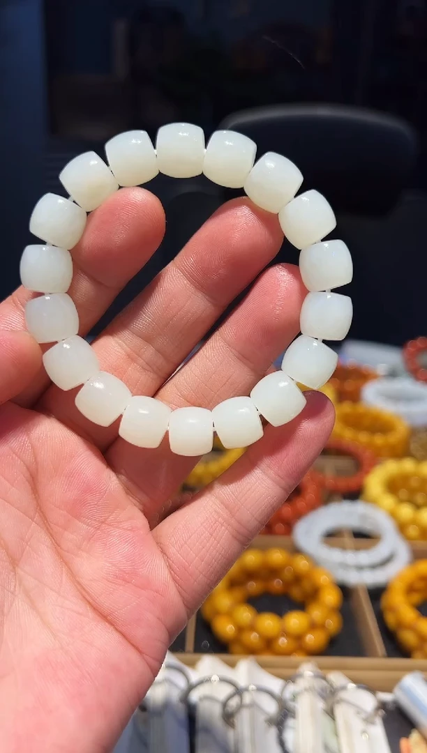 未镶嵌手串和田玉12+
